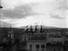 Veduta dell'Etna da piazza Borgo a Catania