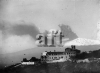 Eruzione dell'Etna del 1908 vista da Taormina con l'ex Conve...