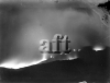 Eruzione dell'Etna del 1911 : veduta notturna di fronte lavi...