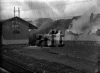 Eruzione dell'Etna del 1928 : colata lavica alla stazione fe...