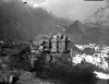Etna : eruzione del 1928 : vista panoramica della fessura er...