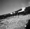 Eruzione dell'Etna del 1947 : fessura eruttiva in degassamen...