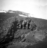 Eruzione dell'Etna del 1947 : particolare di un bastione di...