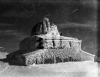 Osservatorio etneo sotto la neve