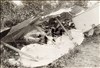 Rottami di un aereo caduto durante la Prima Guerra Mondiale